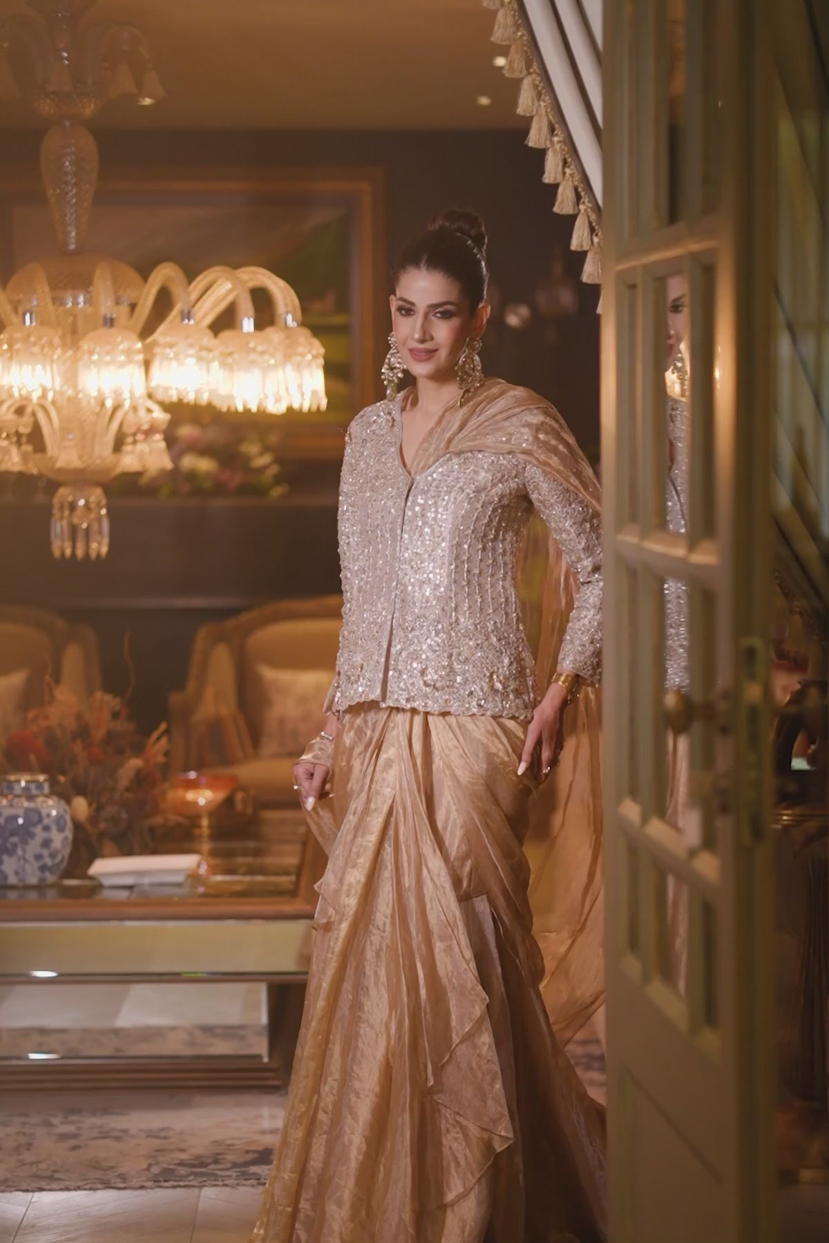 Neha Nagar In Miraaz Saree Set