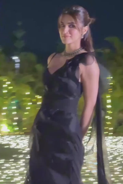 KRITI SANON IN CHIC SAREE GOWN SET