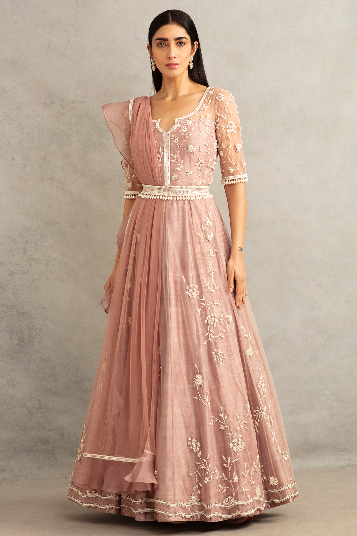 Basra pearl anarkali