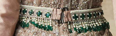 Emerald Bejwelled Belt