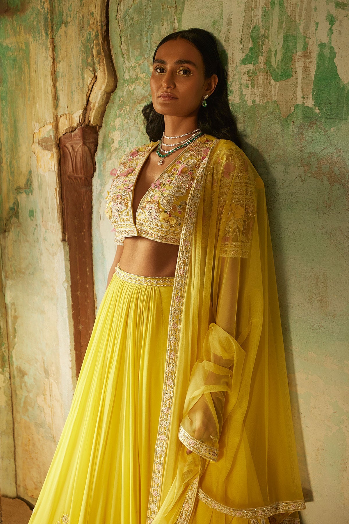 RIDHI-MEHRA-YELLOW-LEHENGA