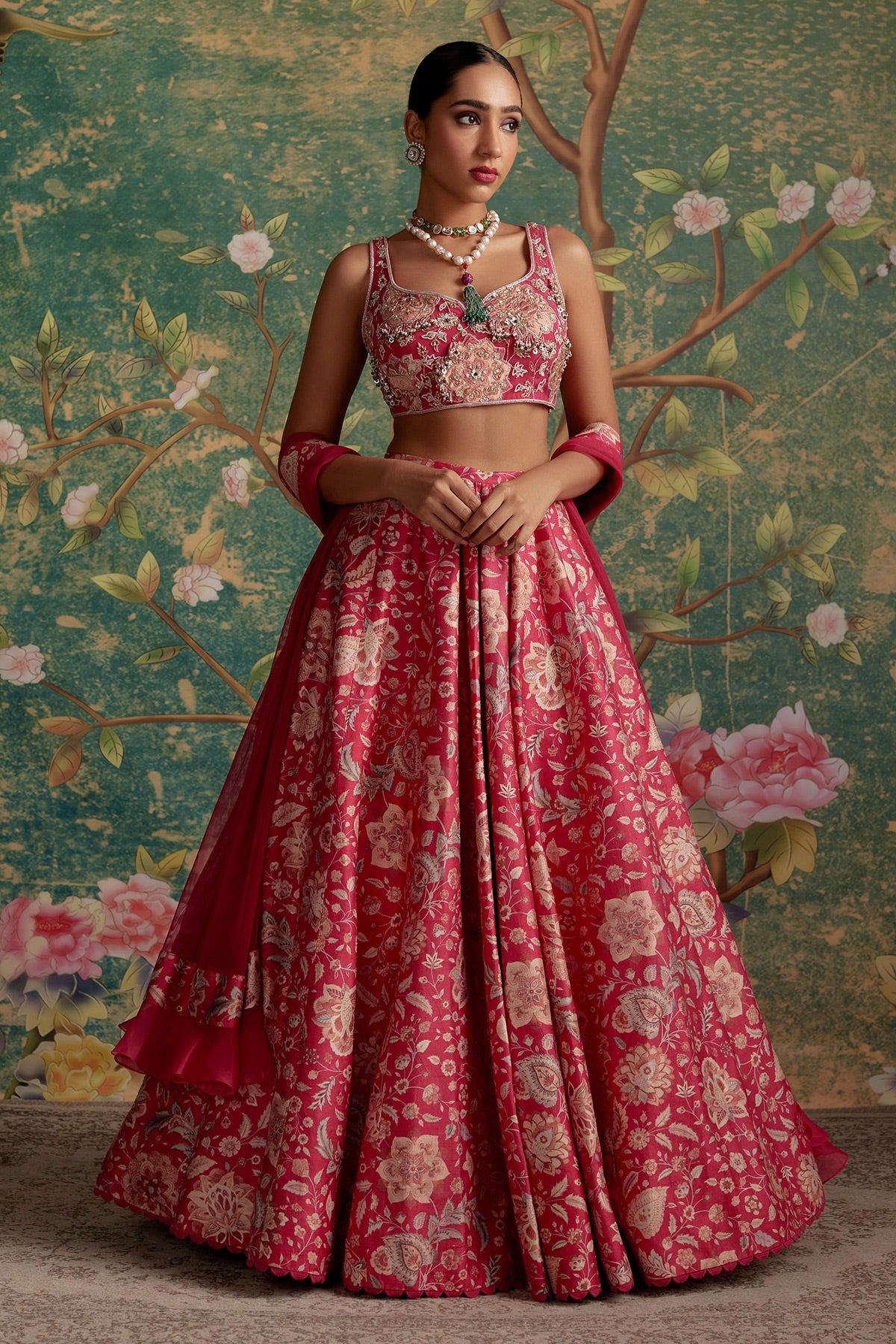 DEMI LEHENGA SET